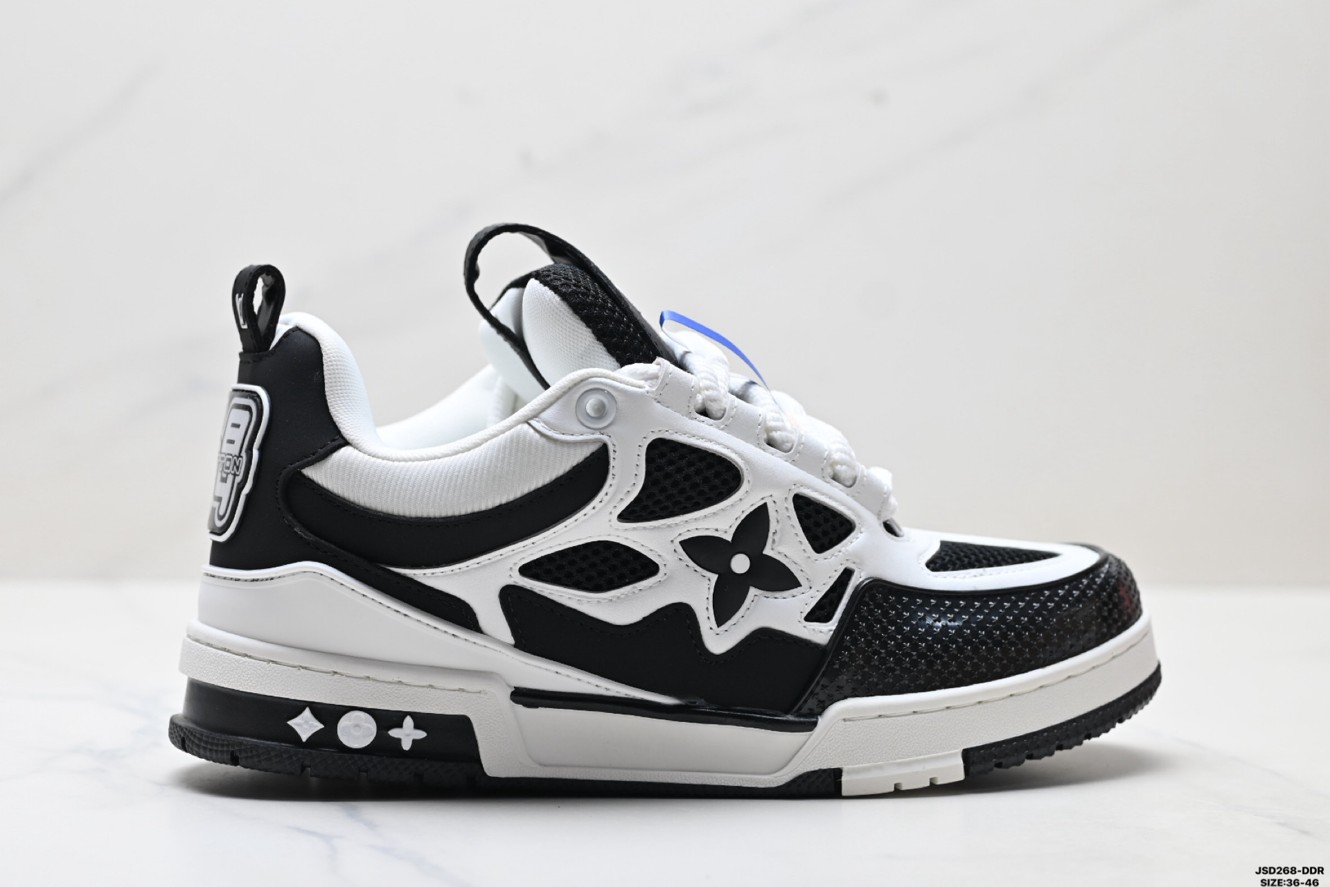 Louis Vuitton Trainer Low Rhinestone Sneakers