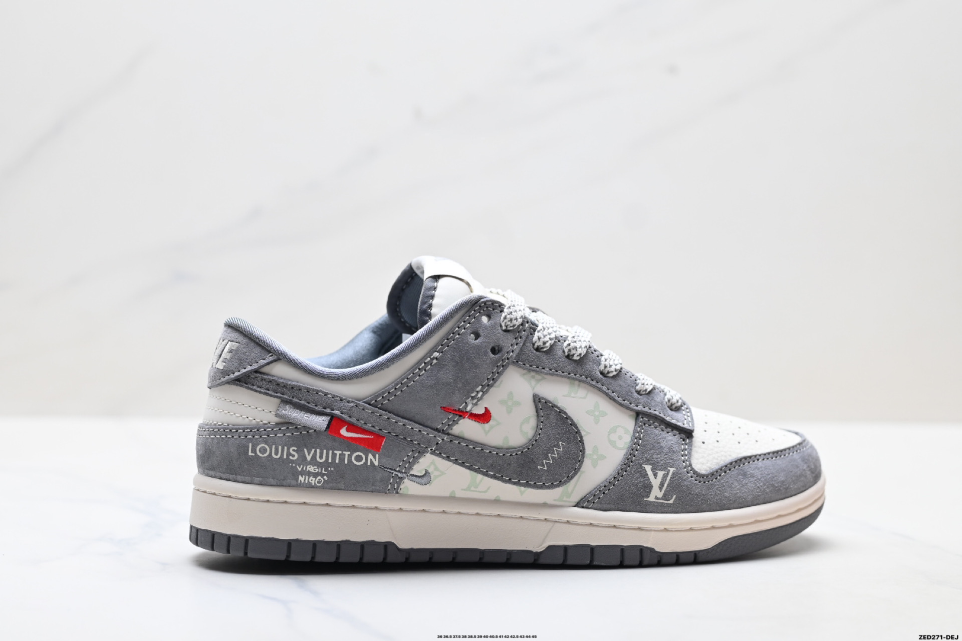 Nike Dunk Low Retro x LV Monogram Custom Edition