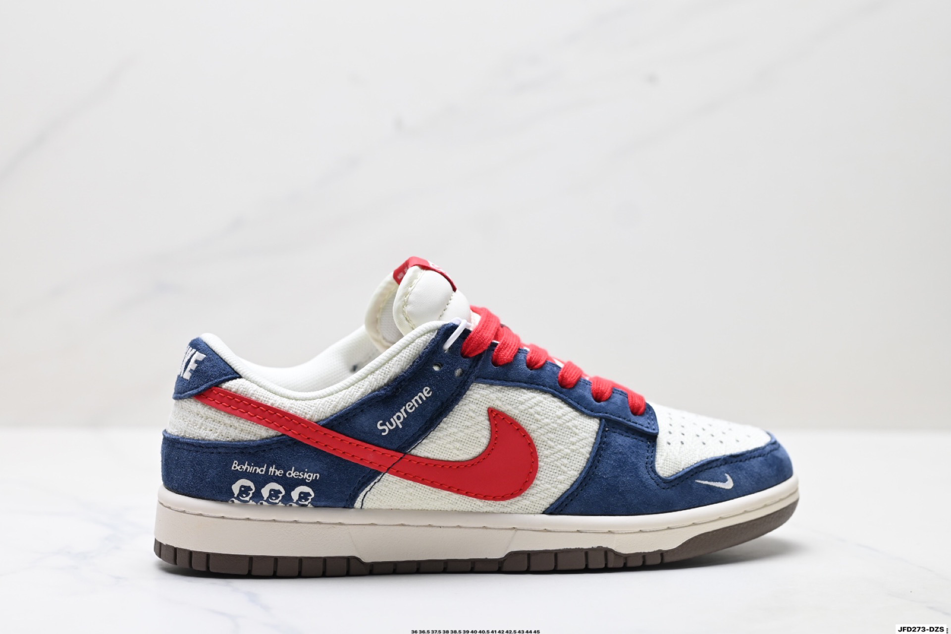 Nike Dunk Low Retro Supreme &ldquo;Behind the Design&rdquo; Custom Edition