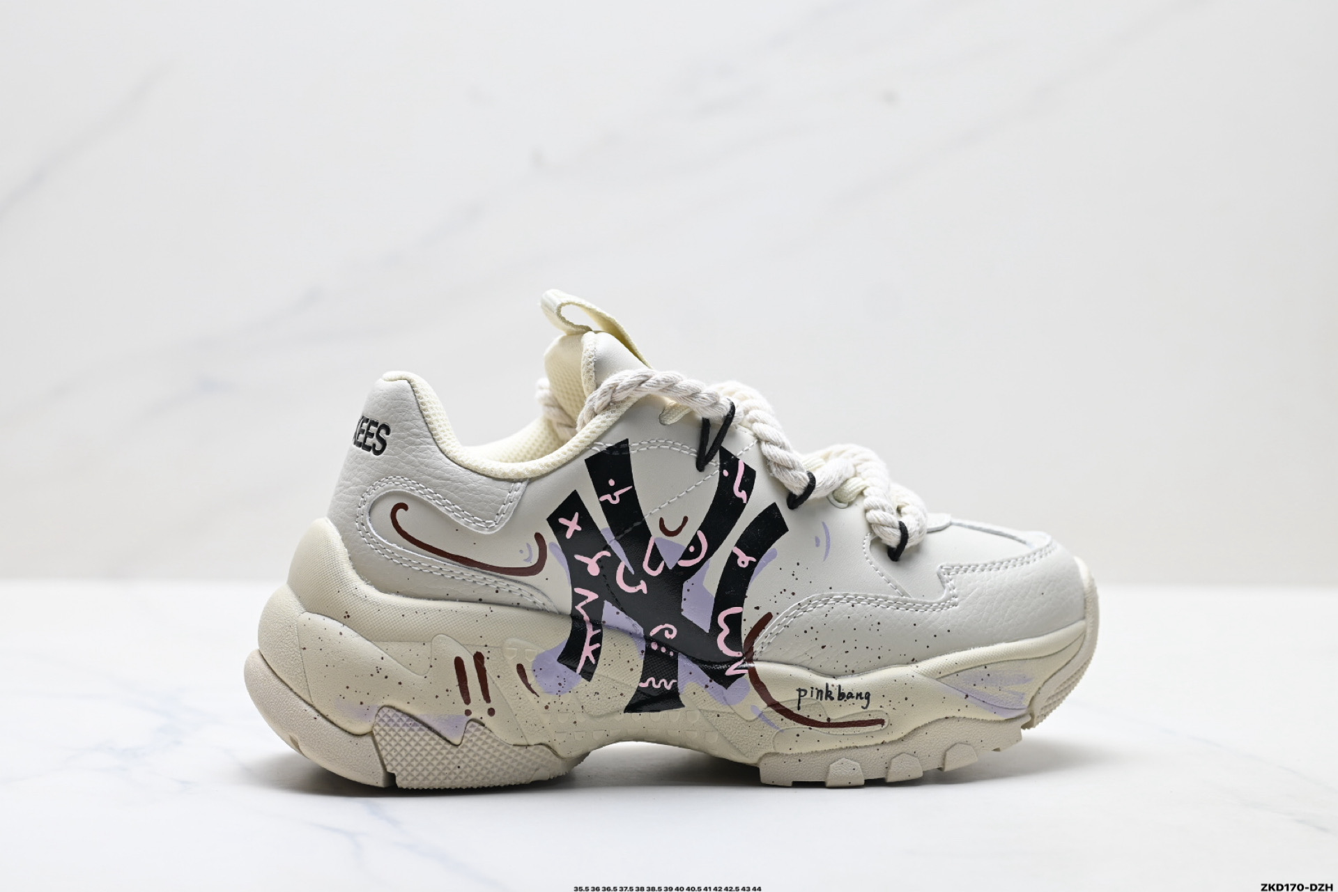 Graffiti MLB NY Chunky Dad Sneakers