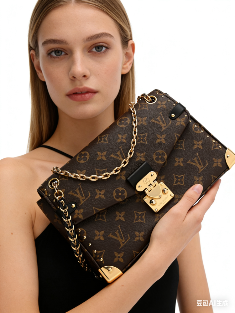 Louis Vuitton Monogram M &eacute; tis Chain Bag