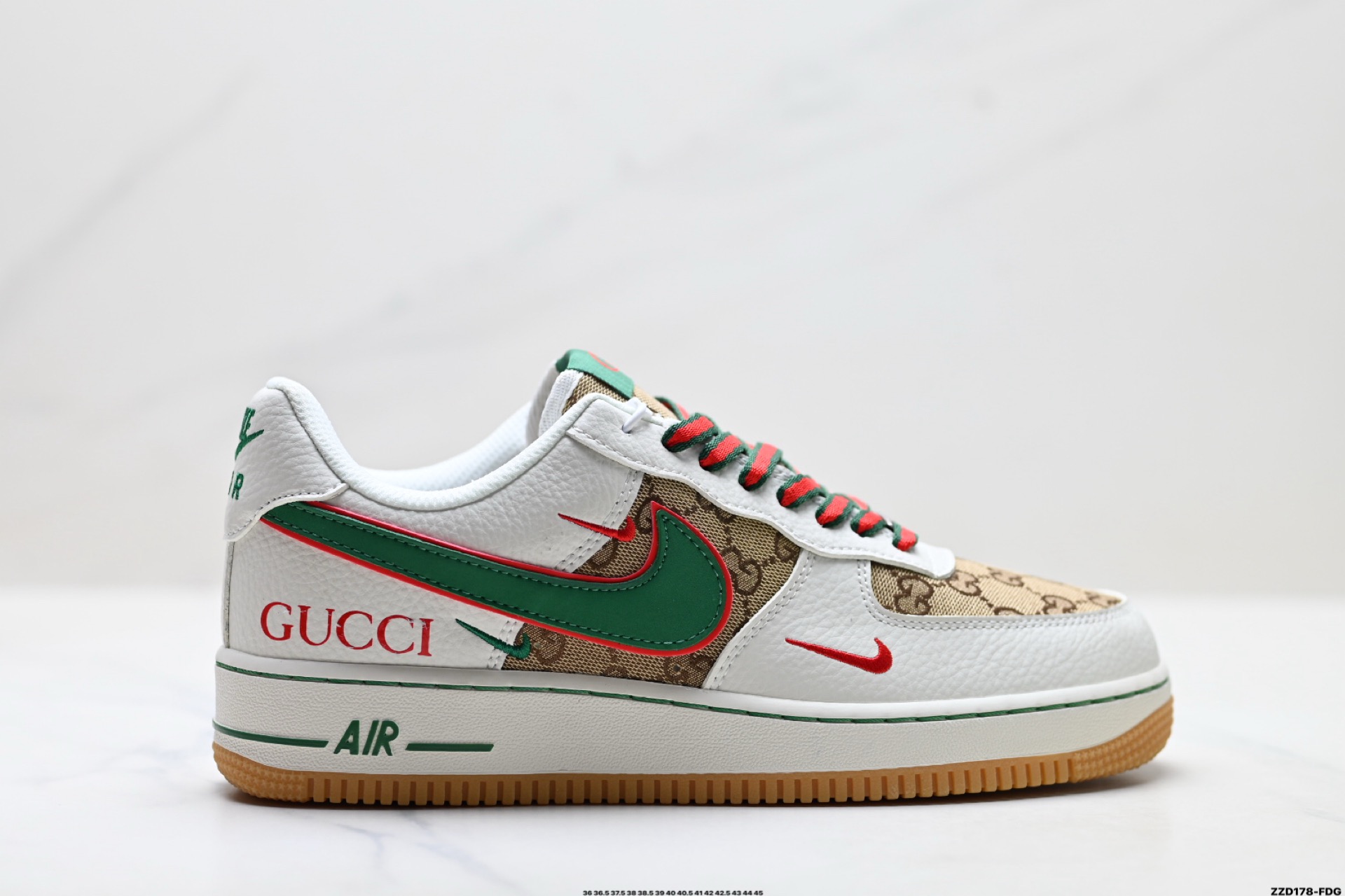 Nike Air Force 1 x Gucci Custom Sneakers