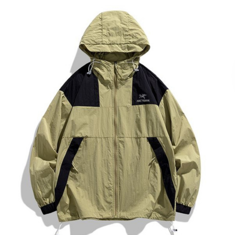 ARC’TERYX Exclusive real shot of the new autumn high-quality outdoor leisure sports trend brand couple hooded jacket